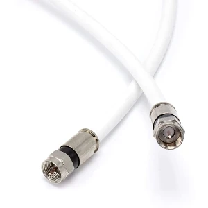 THE CIMPLE CO White RG6 Coaxial Cable 